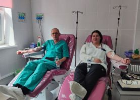 Продолжается донорская акция, посвященная Всемирному дню донора крови под девизом Всемирной организации здравоохранения «Сдай кровь, подари надежду: вместе мы спасаем жизни»